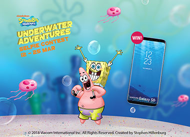  SpongeBob SquarePants Underwater Adventures Selfie Contest