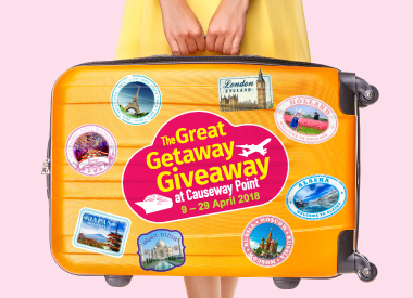 The Great Getaway Giveaway at Causeway Point
