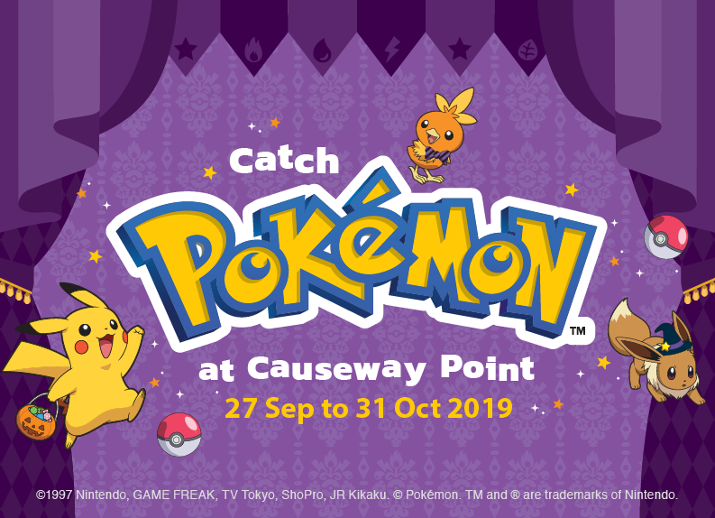 Catch Pokémon at Causeway Point