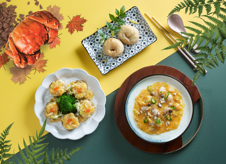 Autumn Crustacean Delights by Crystal's Jade Hong Kong Kitchen